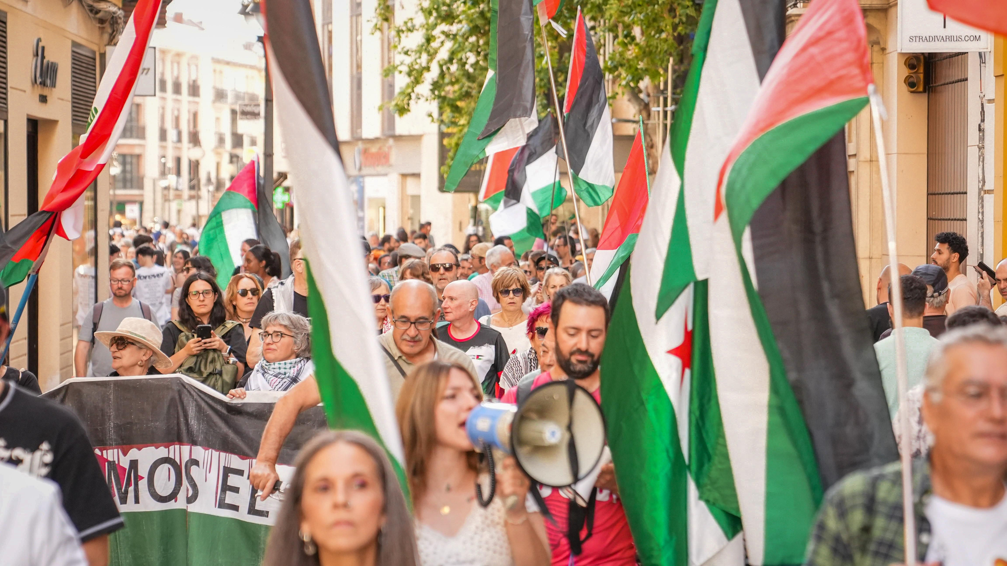 Manifestación de la Plataforma Córdoba con Palestina