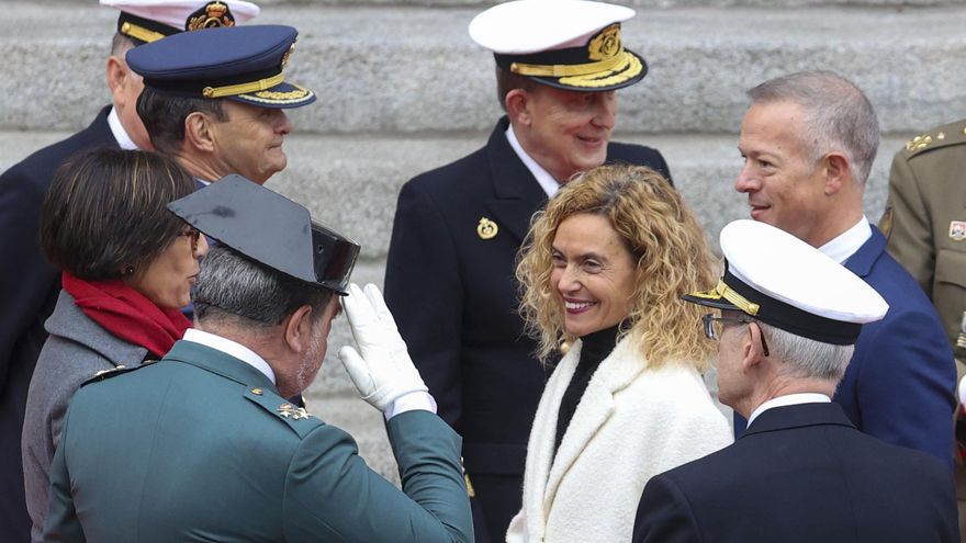 Vista de la Puerta de los Leones del Congreso de los Diputados en Madrid la semana pasada. EFE/ Zipi Aragón