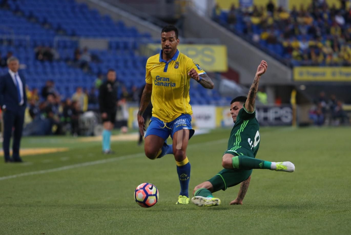 UD Las Palmas - Real Betis. Alejandro Ramos.