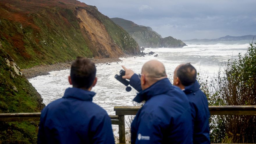 La Aemet pide precaución por vientos de 100 km por hora en el norte y olas de 7 metros