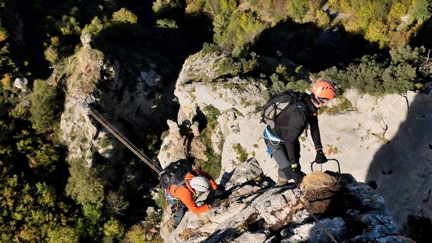 Vía ferrata, la aventura más vertical en la provincia de León
