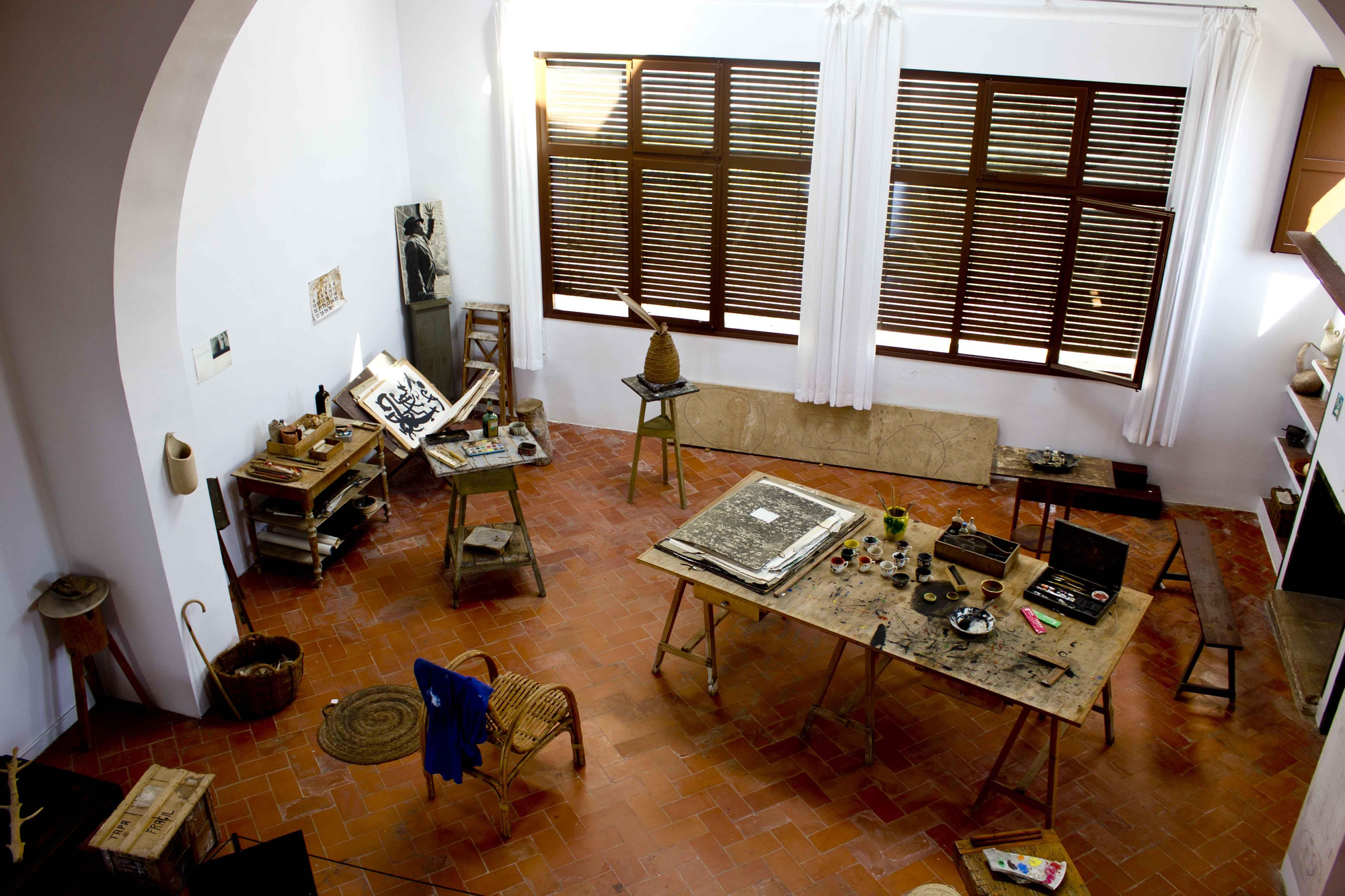 Estudio de Joan Miró en su masía de Mont-roig del Camp