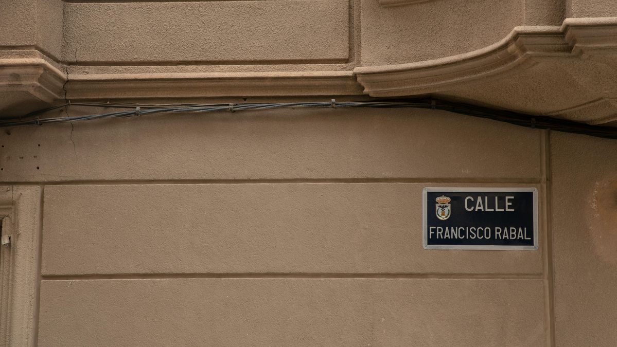 Calle Francisco Rabal en Águilas