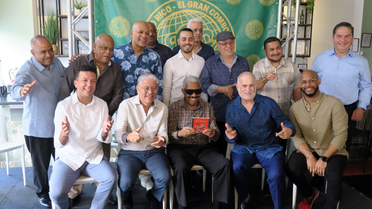 Los integrantes de la orquesta El Gran Combo de Puerto Rico, en una imagen de archivo.