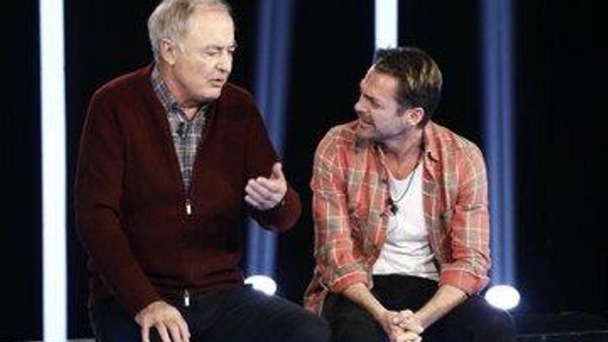 Hugo Castejón y su padre