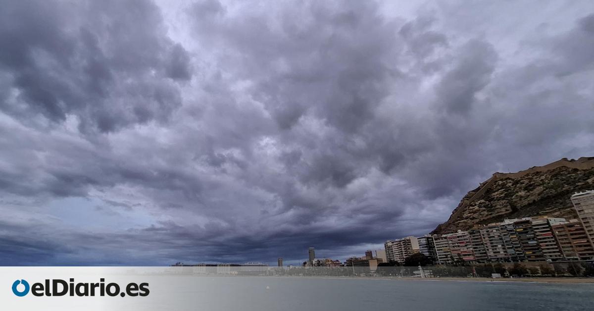 La dana Alice sigue afectando este fin de semana al Mediterráneo con cinco comunidades en alerta