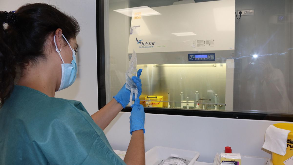 Una enfermera, en una imagen de archivo