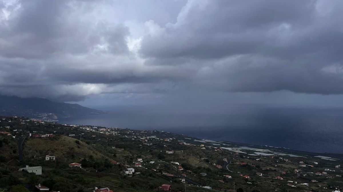 Alerta por lluvias en Canarias