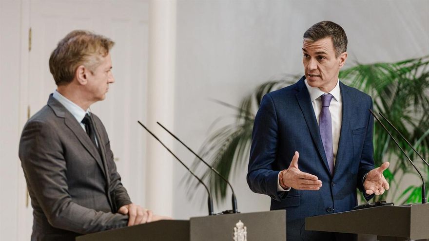 EuropaPress 6758662 presidente gobierno pedro sanchez primer ministro republica eslovenia