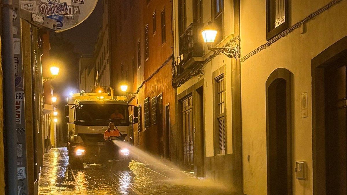 La Nochebuena deja en Las Palmas de Gran Canaria 200 kilos de basura menos que en 2024