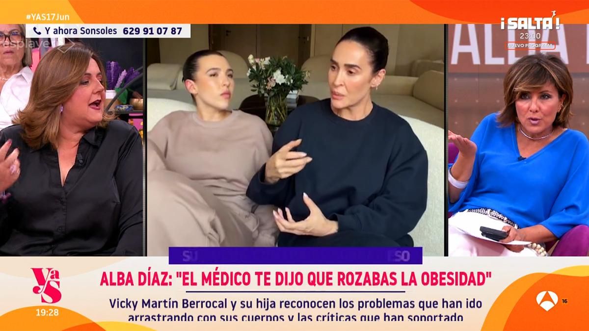 La reacción de Sonsoles Ónega a la "publicidad indirecta" de Vicky Martín Berrocal