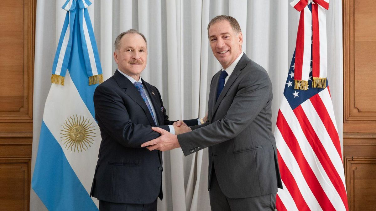 Santilli se reunió con el embajador de EE.UU. mientras avanza la definición del acuerdo comercial