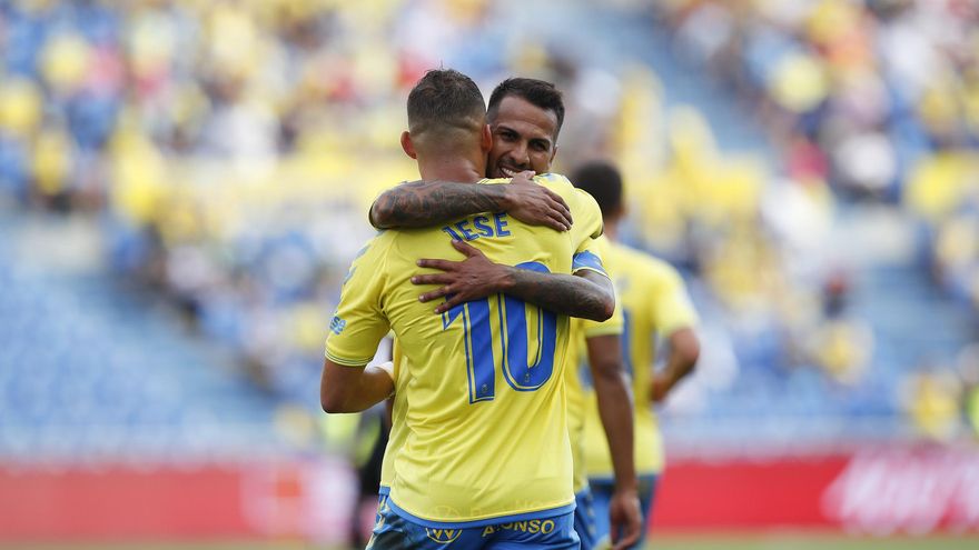 La UD Las Palmas arrolla al FC Cartagena