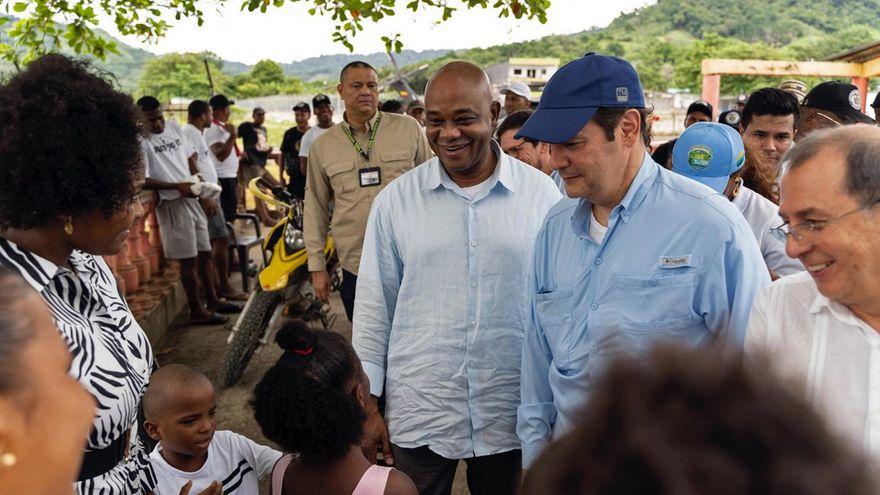 Los cancilleres de Colombia y Panamá culminan "fructífera" visita a zona fronteriza del Darién