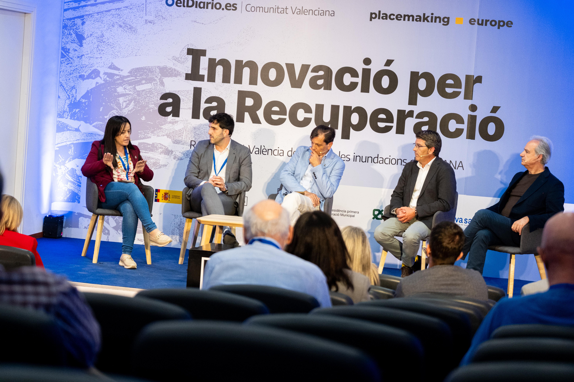 Lorena Silvent, Sergi Pitarch, Alfons Domínguez, Jorge Rodríguez y Ricardo Gabaldón.
