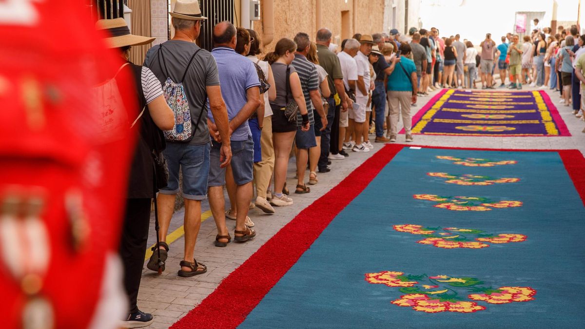 Alfombras en Elche de la Sierra (Albacete)