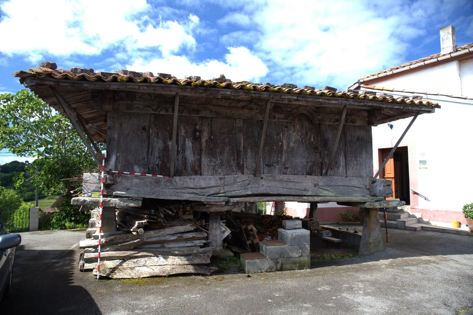 Hórreo de Piedrafita, el más antiguo de Asturias