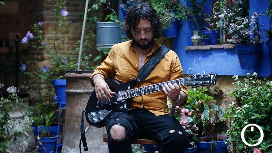 Cristian de Moret en el Patio El Vesubio