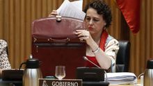 La ministra de Trabajo, Magdalena Valerio, en una imagen de archivo en el Congreso.