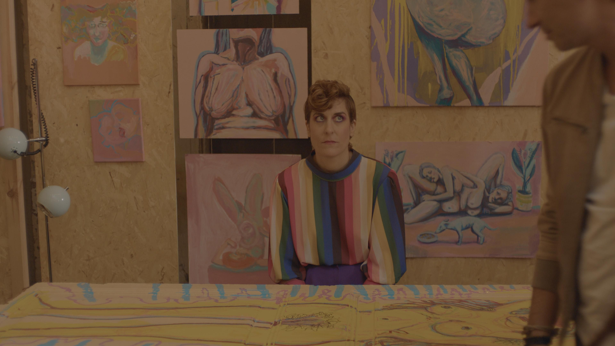 Manuel Burque ya se deja ver en 'Vidas perfectas', la serie de Leticia Dolera en Movistar