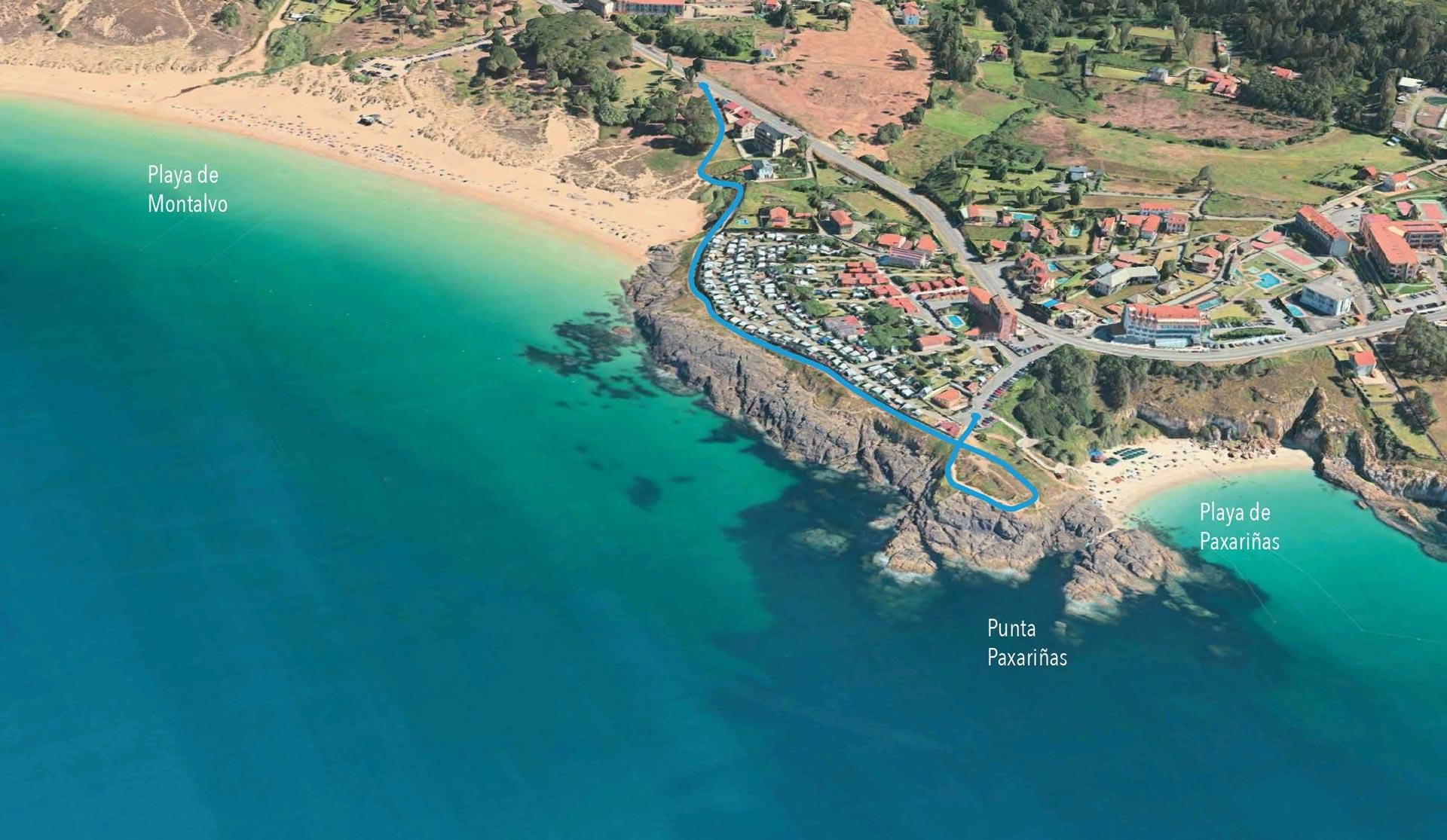 Sendero azul Paxariñas – Montalvo.