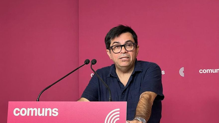 El portavoz de los Comuns y secretario primero de la Mesa del Congreso, Gerardo Pisarello