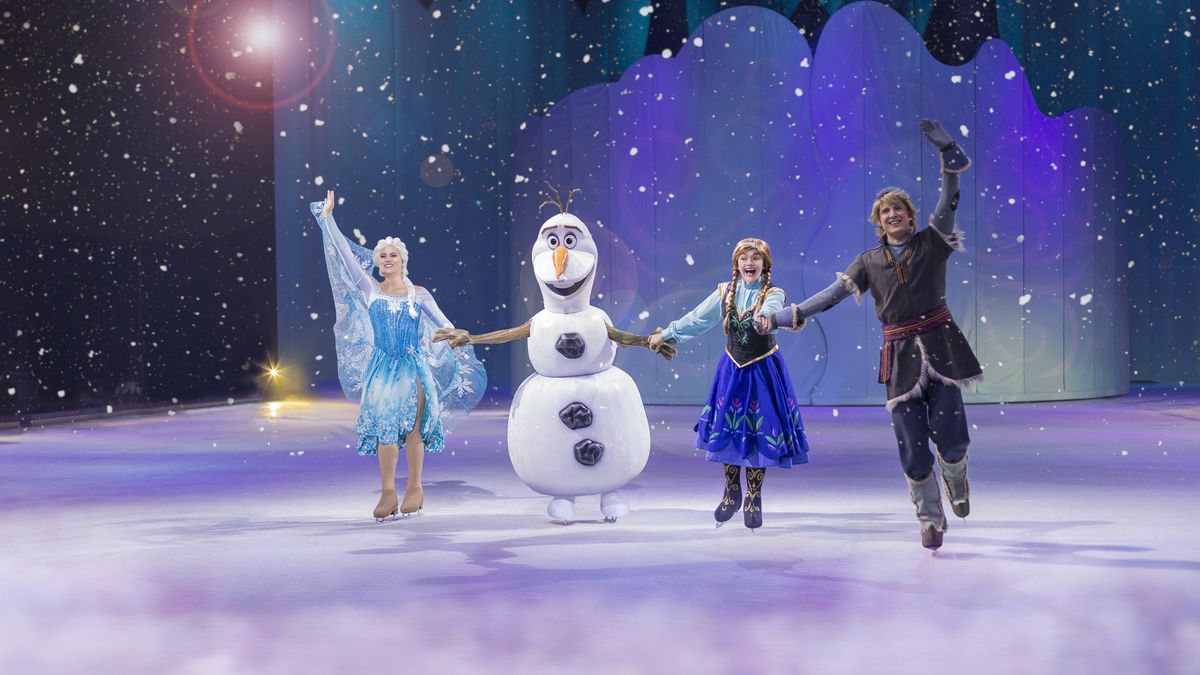 El elenco de 'Frozen' en Disney On Ice