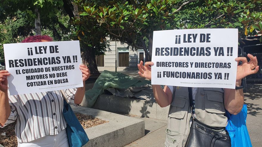 El colectivo Marea de Residencias pide que los centros de mayores no sea un negocio en manos de empresas privadas