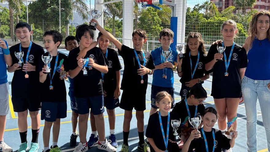 El Círculo logra dos oros en el Campeonato de Canarias Benjamín-Alevín PRE de frontenis