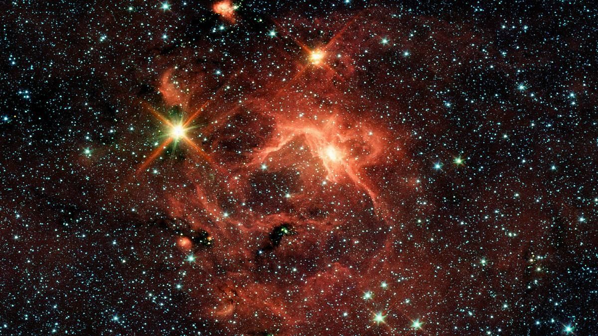 Astrónomos españoles descubren una población de estrellas en formación que emite rayos gamma