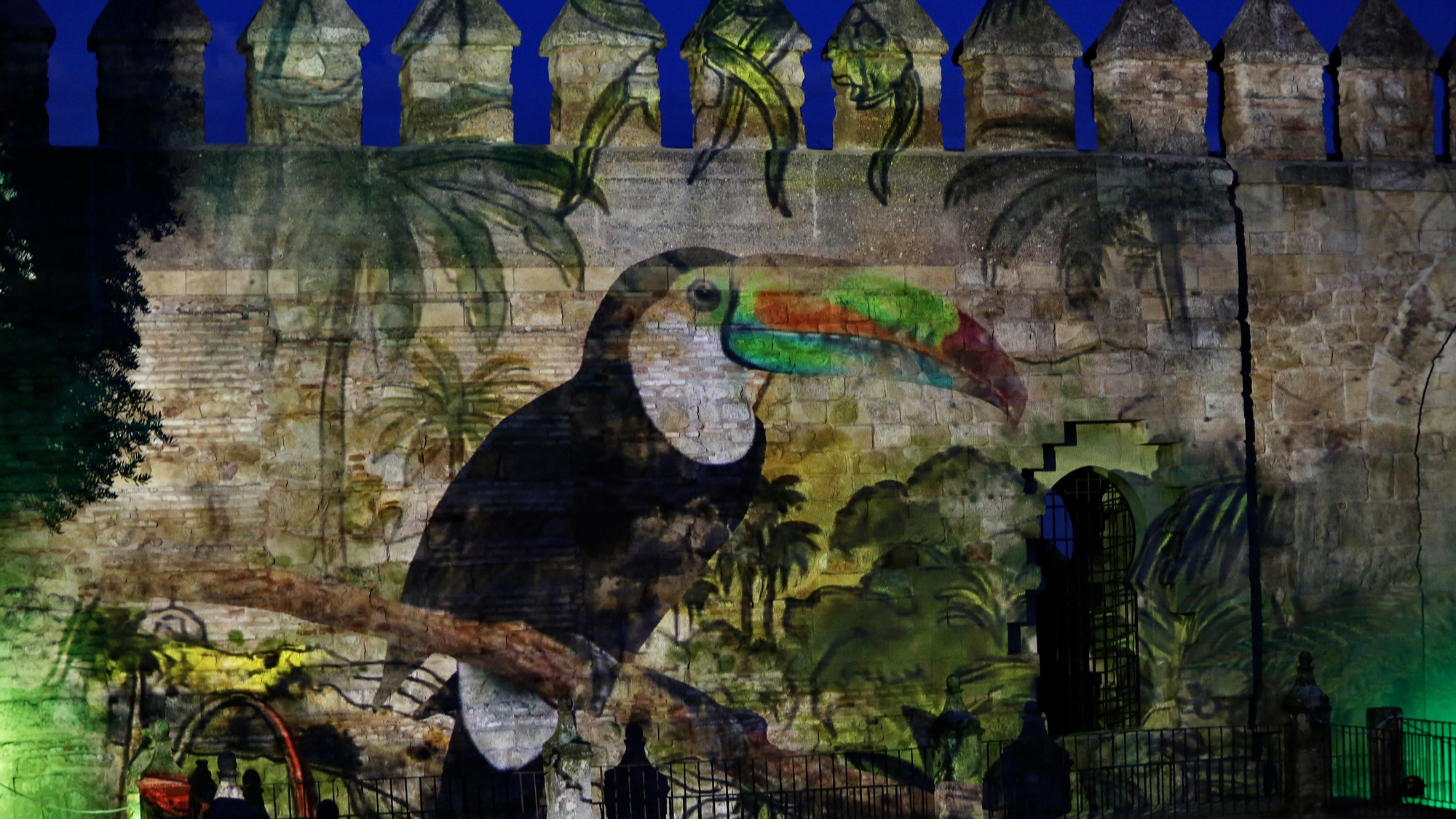 Nuevo espectáculo de Naturaleza Encendida en el Alcázar