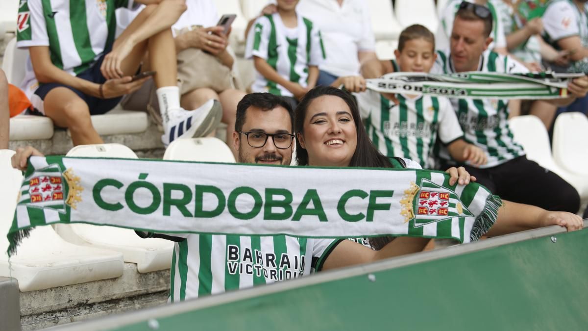 Grada Blanquiverde del Córdoba CF - UD Almería