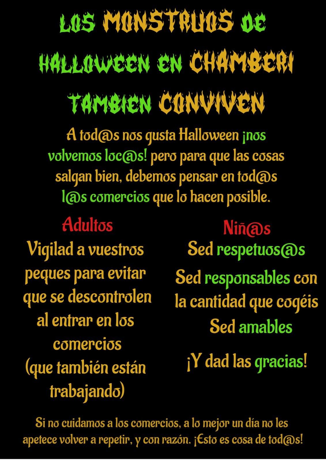 Recomendaciones para el Halloween de Chamberí