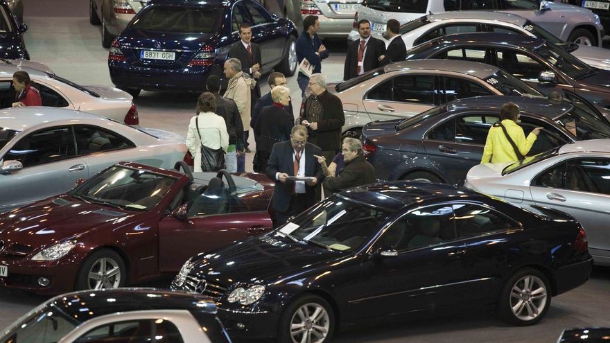 Feria de vehículos, en una imagen de archivo