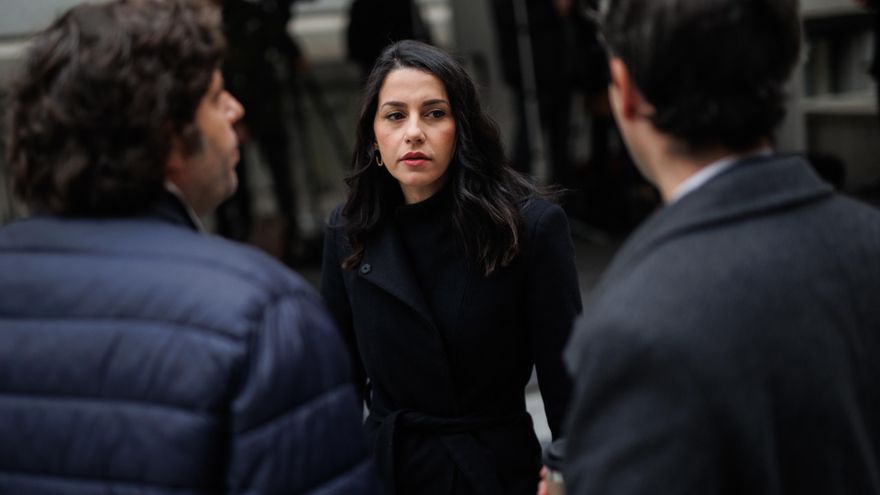 La líder de Ciudadanos, Inés Arrimadas