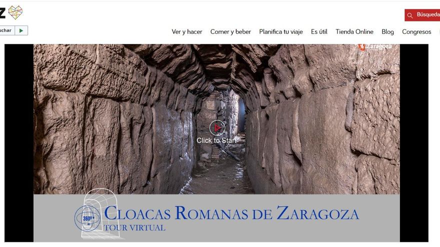 Las cloacas romanas de Zaragoza, un mundo por visitar