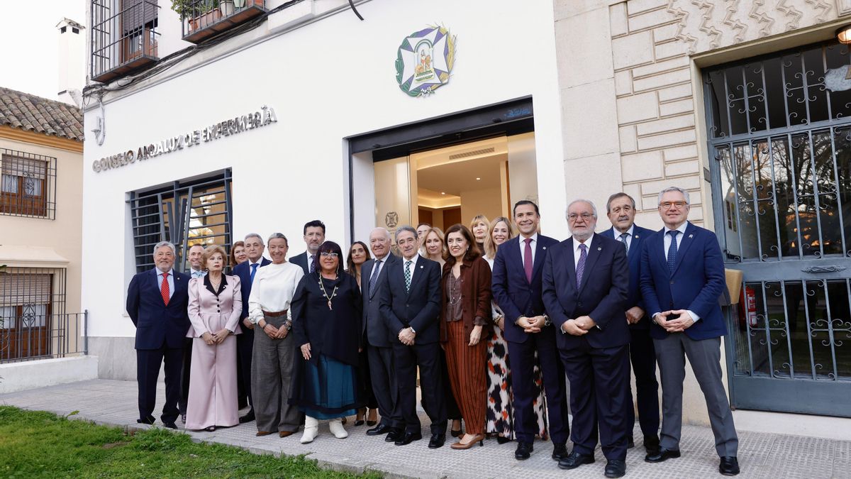 Inauguración de las instalaciones del Consejo Andaluz del Colegio de Enfermería