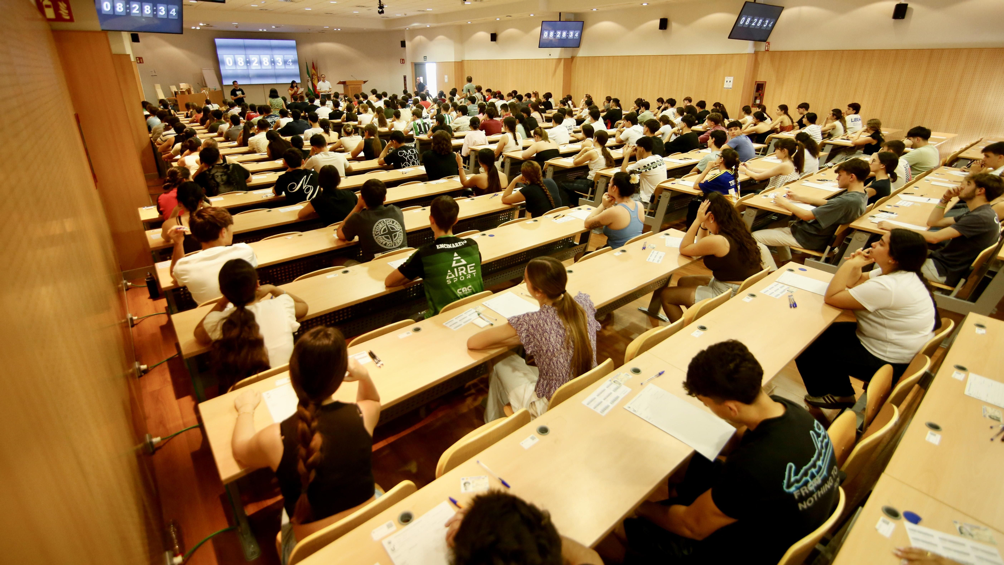 Inicio de las Pruebas de Evaluación de Bachillerato para el Acceso a la Universidad