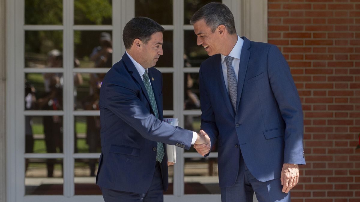 Pradales y Sánchez, este martes en La Moncloa