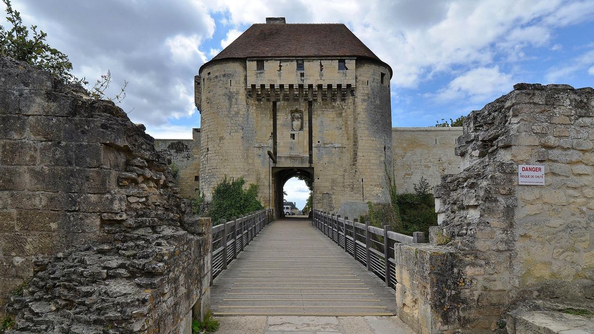 Puerta de entrada al Castillo de Caen, el hogar de Guillermo el Conquistador.