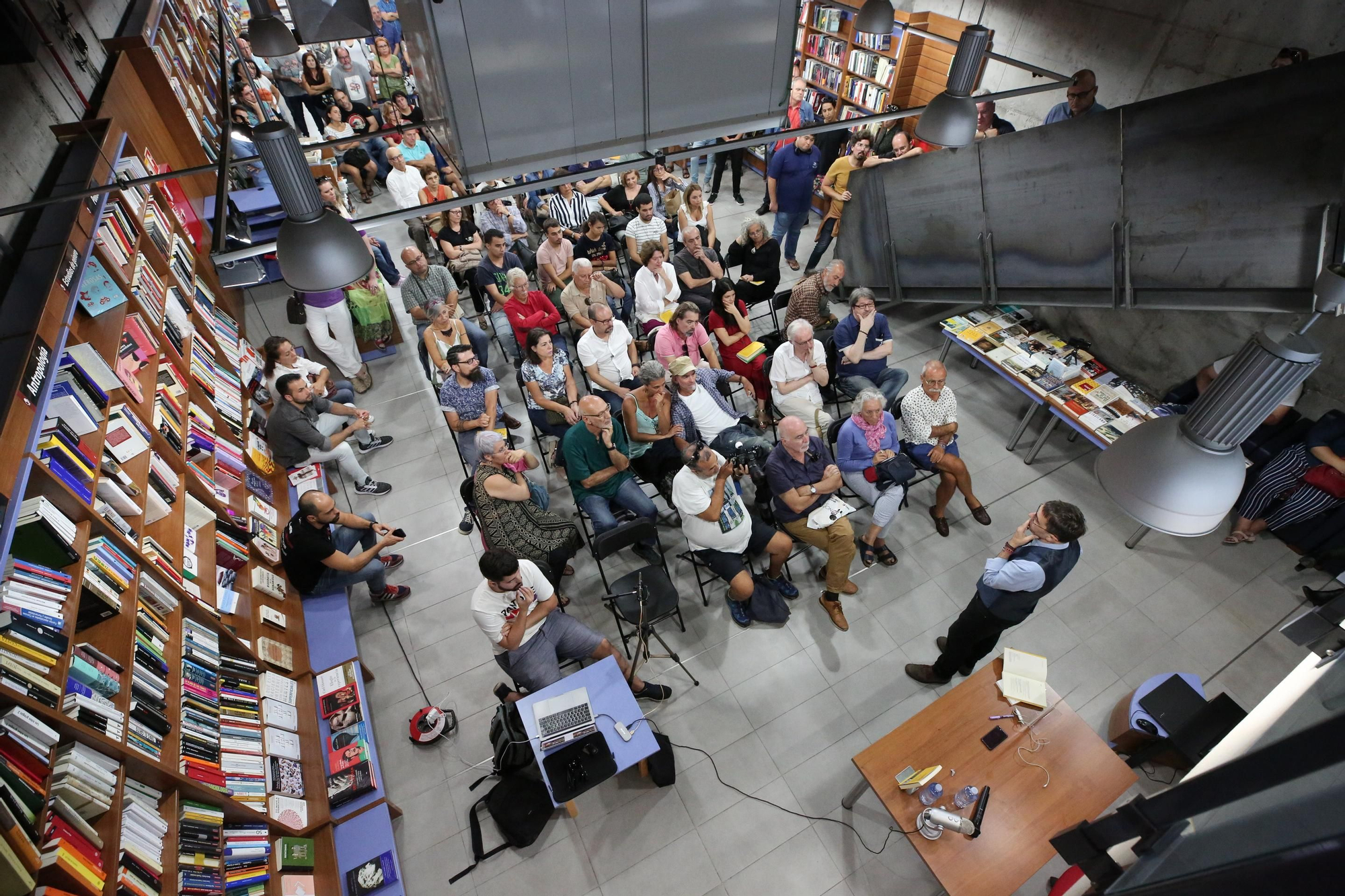 Presentación del libro de Juan Carlos Monedero en Gran Canaria.
