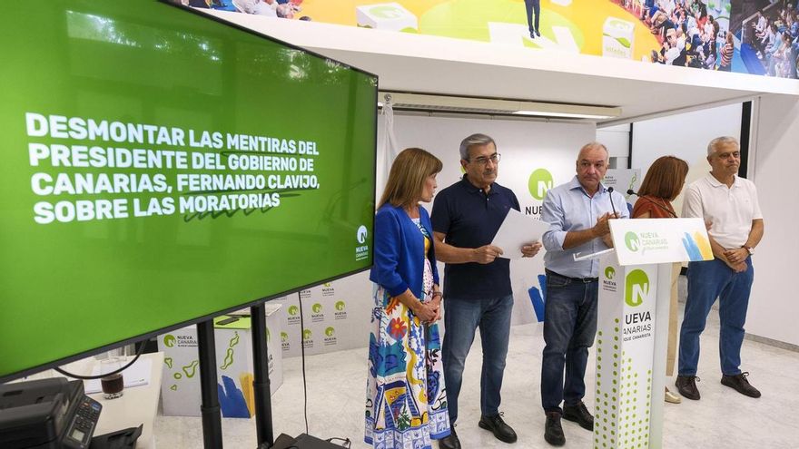 NC pide a CC y el PP aclarar los acuerdos con hoteleros para pagarles 500 millones por "su" moratoria de 2009