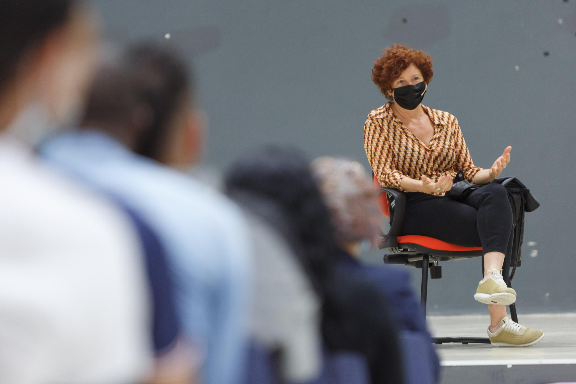 La proyección de 'Maixabel' en la cárcel de Pamplona, en imágenes