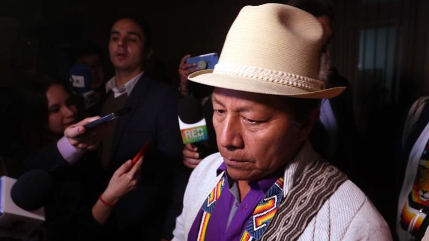 En la imagen el senador colombiano Feliciano Valencia EFE/Mauricio Dueñas Castañeda/Archivo