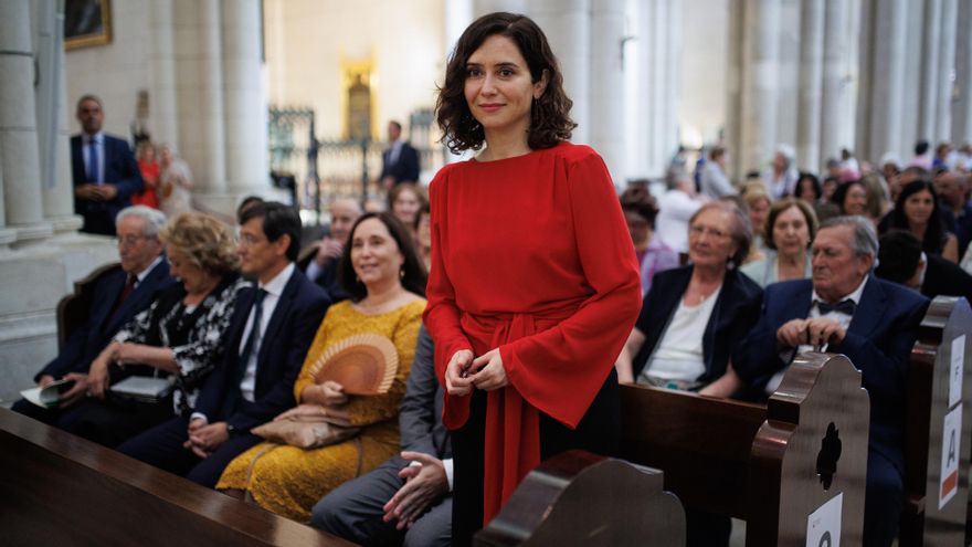 La presidenta de la Comunidad de Madrid, Isabel Díaz Ayuso