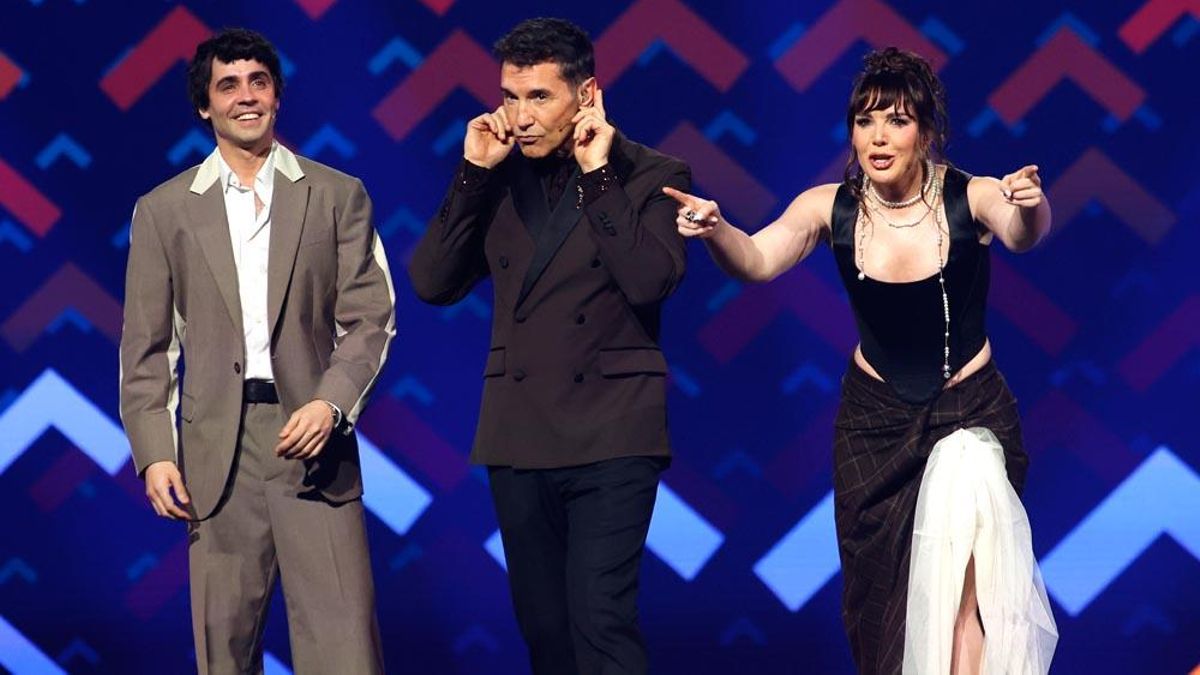 Los presentadores del Benidorm Fest 2026