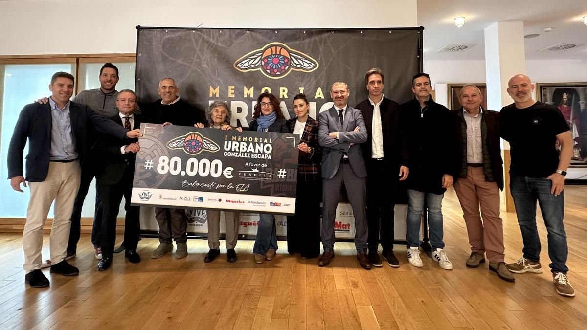 El I Memorial Urbano González Escapa recauda 80.000 euros para la lucha contra la ELA