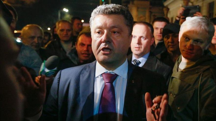 Un sondeo da a Poroshenko como ganador en la primera vuelta de las elecciones de Ucrania