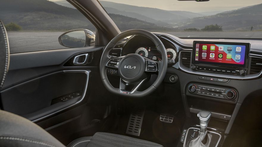 Habitáculo del Kia Ceed.