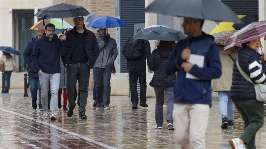 Alerta amarilla el miércoles en Extremadura por lluvias y viento